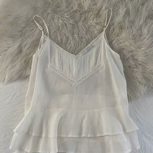 ruffle tank